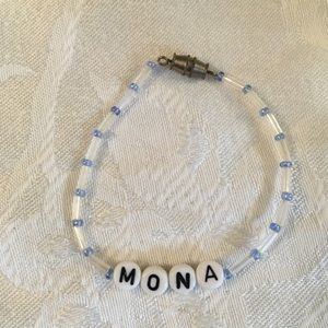 MONA 6 1/4” personalized bracelet-NEW